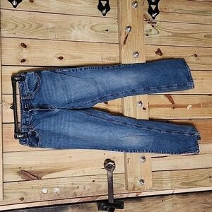 Girls Old Navy Slacks Trousers Pants  Blue Jeans Size 14 Regular